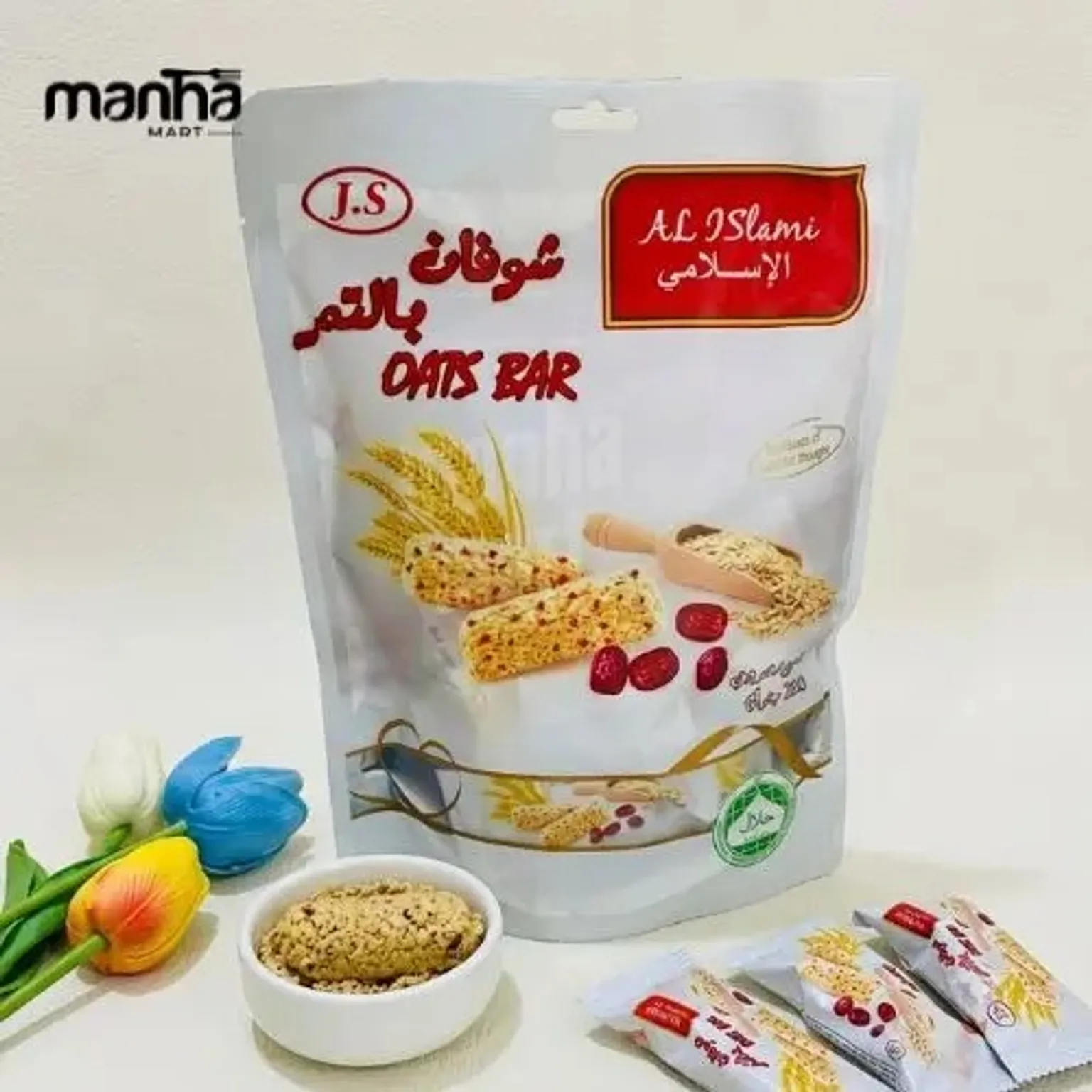 Al Islami Oats Bar with Dates – Halal  200g