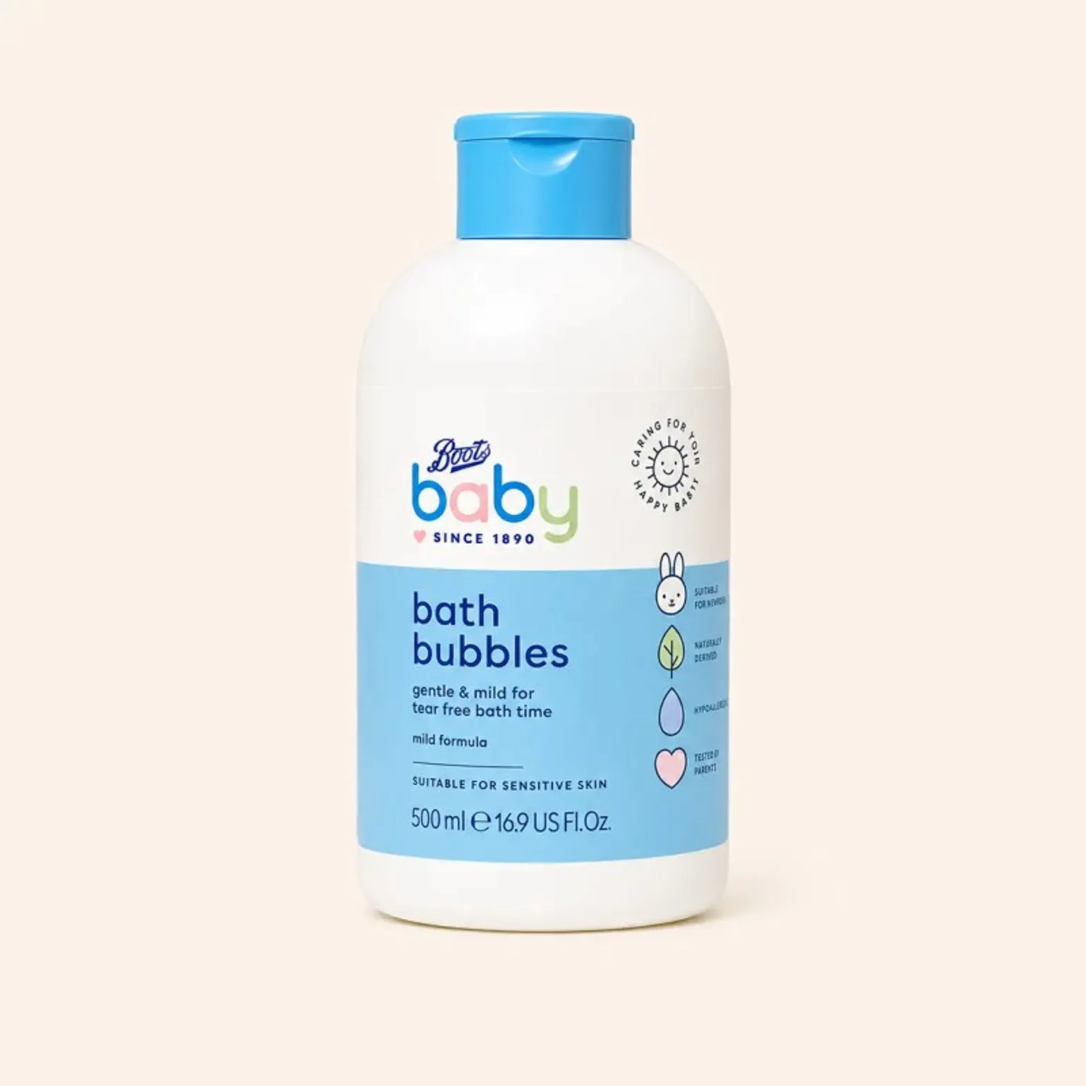 Boots Baby Bath Bubbles Mild Formula (UK) – 500ml