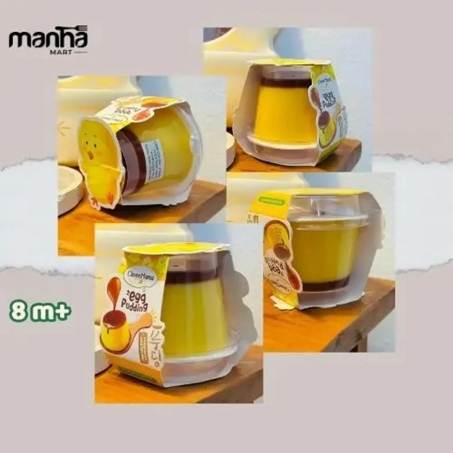 Buy Clever Mama Egg Pudding for Babies 8 Months Plus