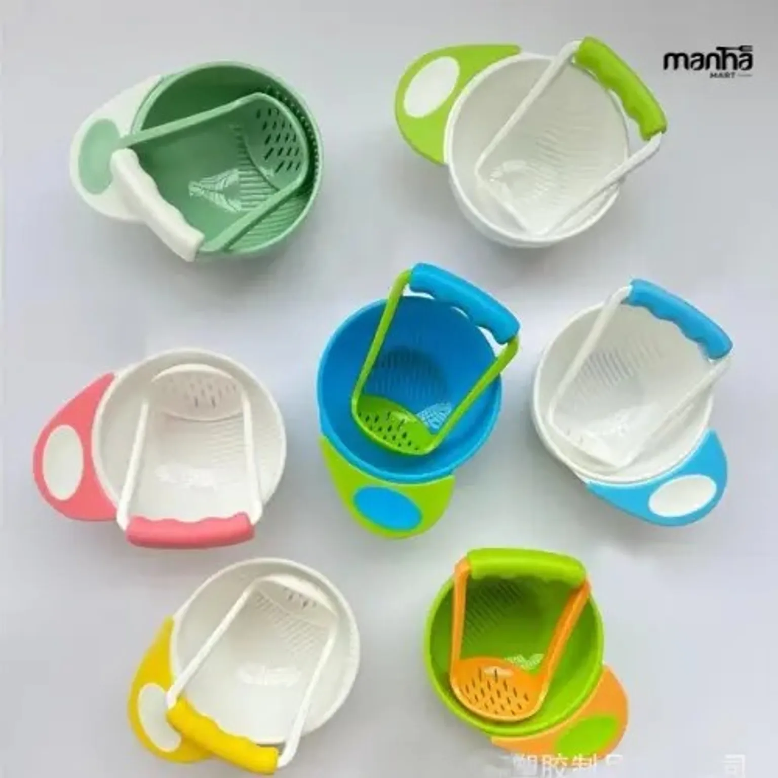 Baby Food Masher & Serving Bowl Set