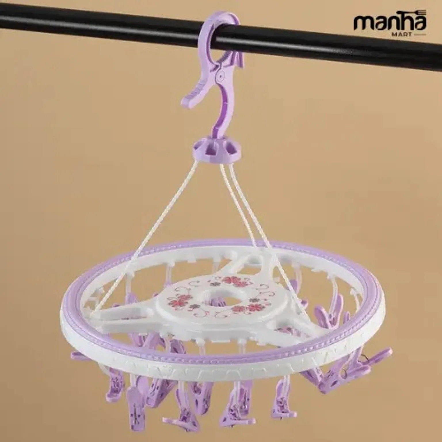Baby Clothes Peg Hanger / Clip Drying Rack