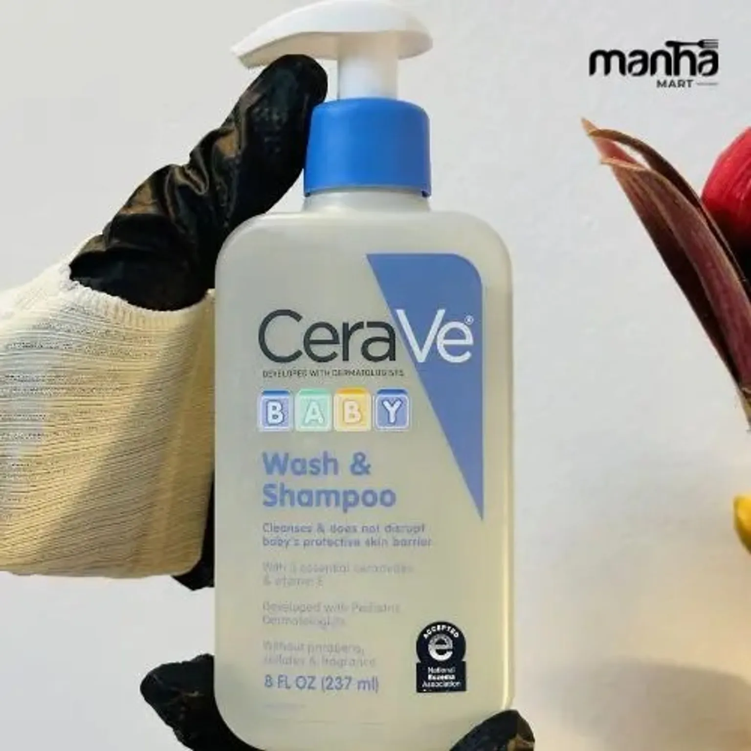 CeraVe Baby Wash & Shampoo – 237ml