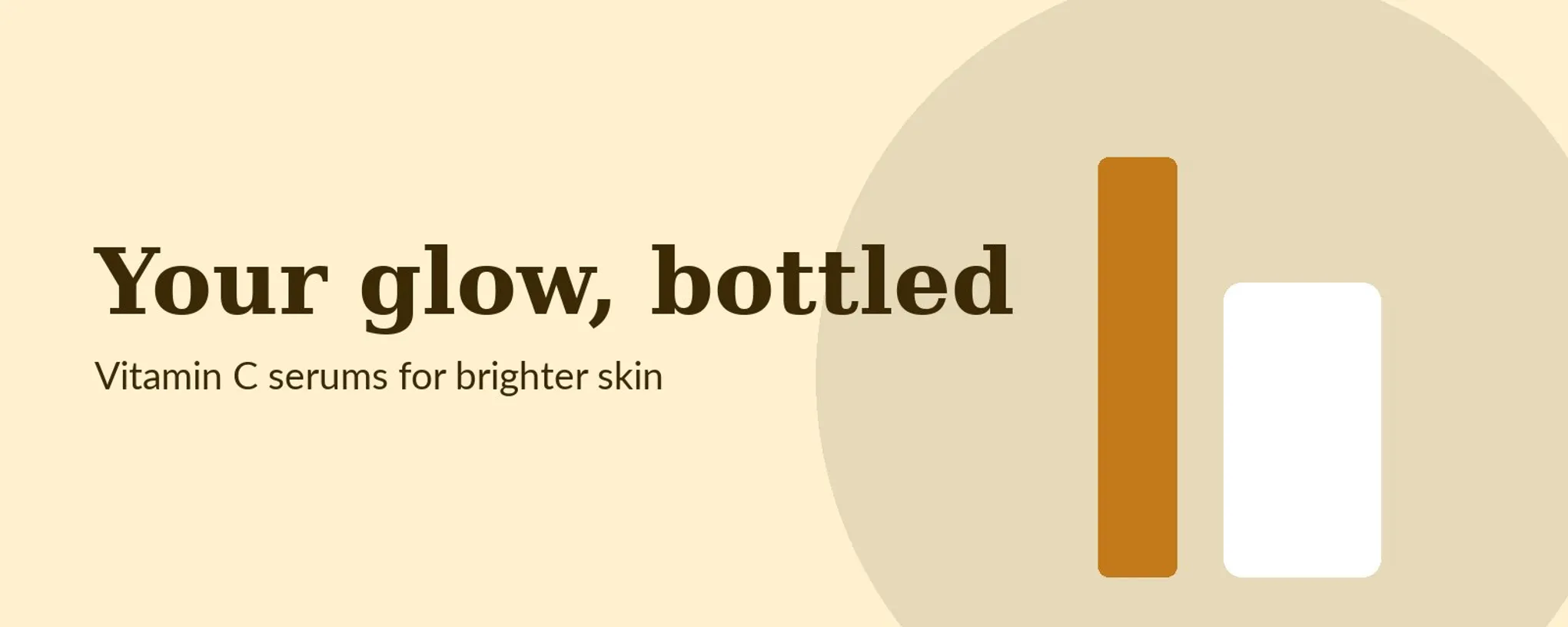 Your glow, bottled