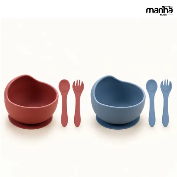 Children's Silicone Bowl with Spoon