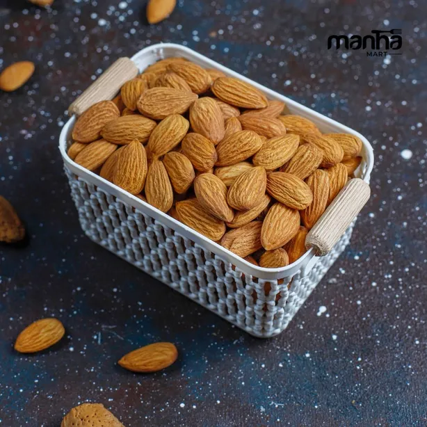 কাঠ বাদাম - Premium Raw Almonds - 100% Natural Organic Kath Badam