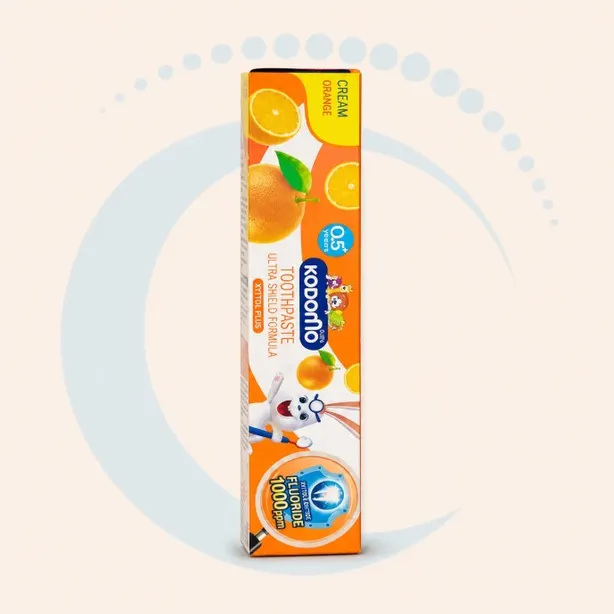 Kodomo Cream Orange Toothpaste 0.5+ Years – 40g