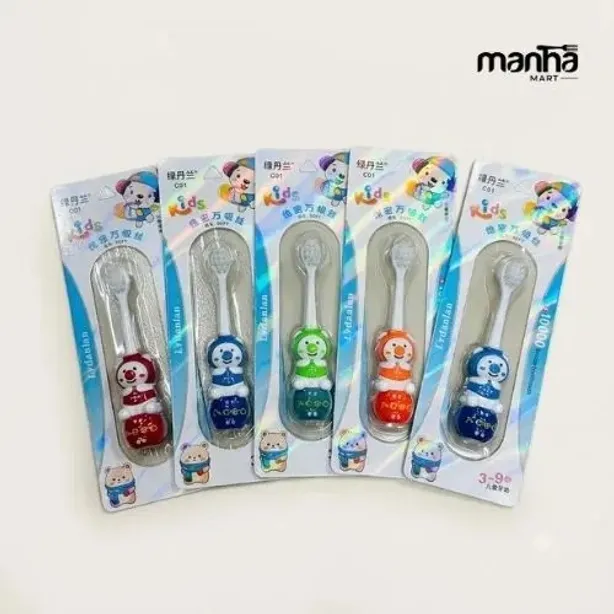 China Doll Toothbrush for Kids (3–9 Years) – Soft Bristle Children’s Toothbrush