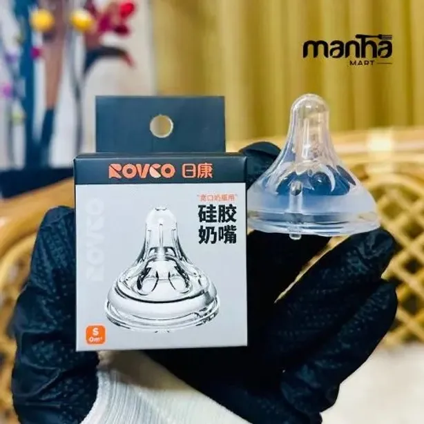 Rovco Baby Feeder Nipple S M L Size – Size Will Be Sent via Call