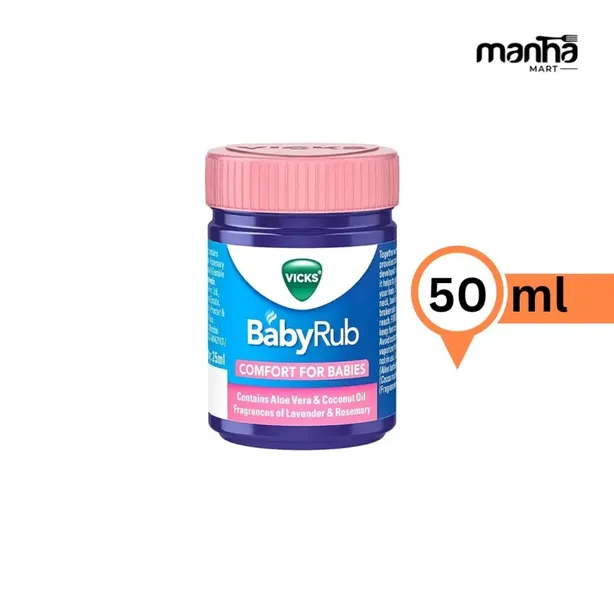Vicks BabyRub Comfort for Babies 50ml