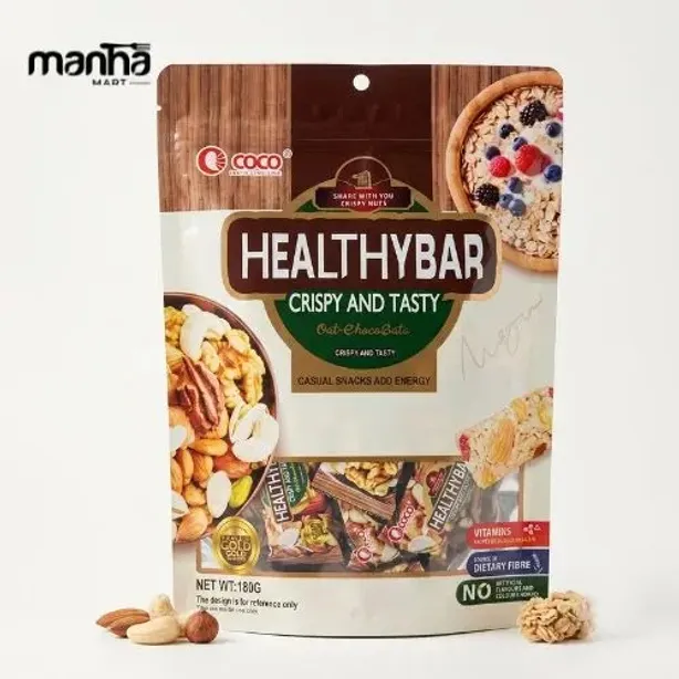 Buy COCO Healthy Bar Crispy & Tasty Oat Choco Bar 180g Online