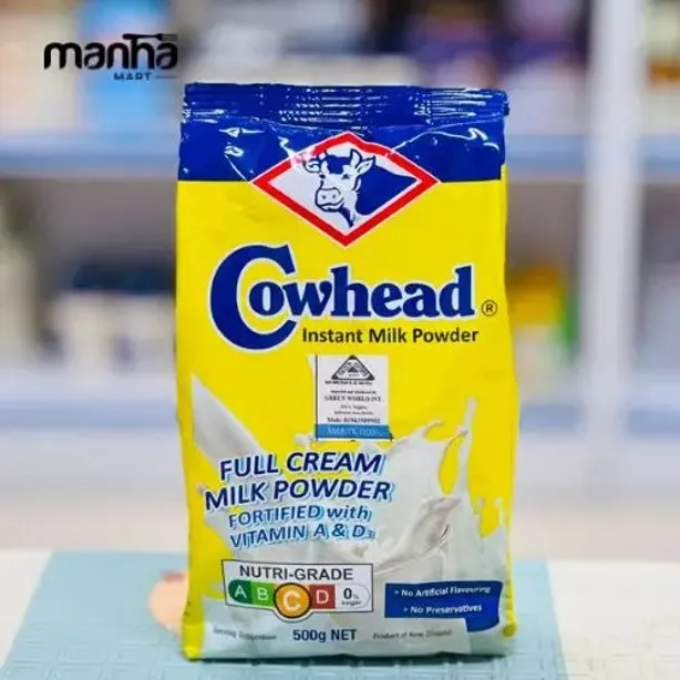 Cowhead Instant Milk Powder Full Cream A-B-C-D 500gm