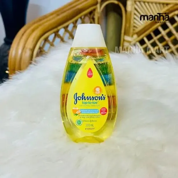 Johnson's Baby Top-To-Toe Hair & Body Bath – 200ml