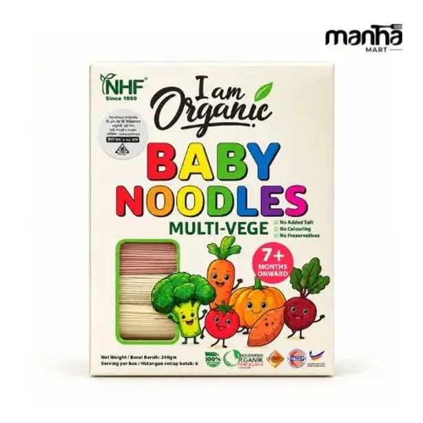 Multi Vege Noodles I Am Organic 7m+ 240g