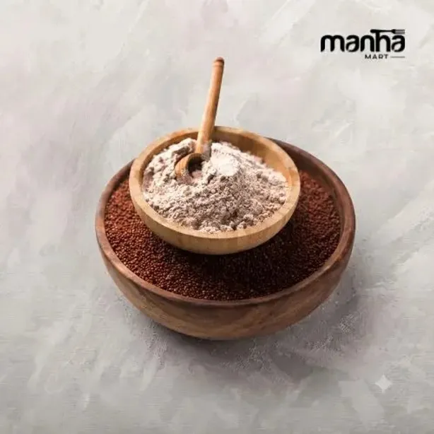 রাগি পাউডার - Pure Ragi Powder 500gm - Organic Finger Millet Flour