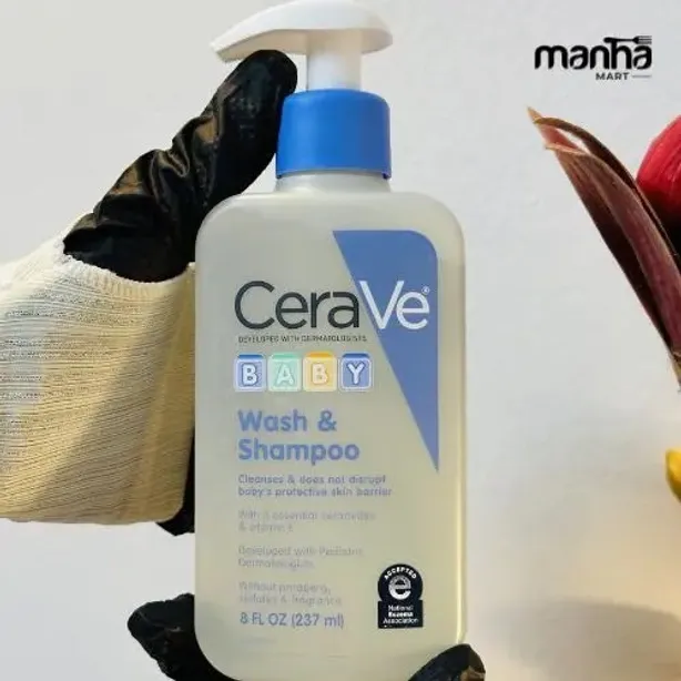 CeraVe Baby Wash & Shampoo – 237ml