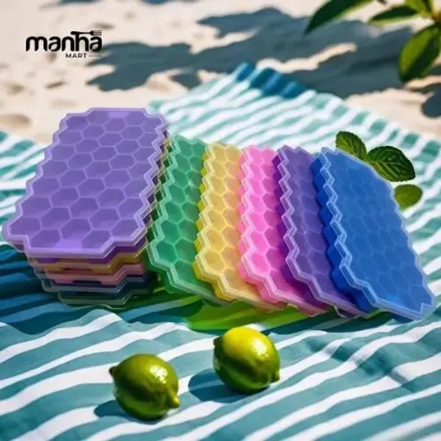 Silicone Ice Cube Tray 37 Grid Ice Cube Mold – Flexible Silicone