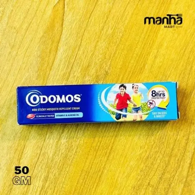 Odomos Non-Sticky Mosquito Repellent Cream – 50g