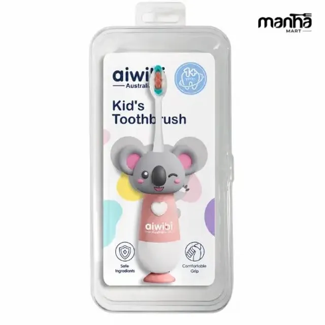 Aiwibi Box Toothbrush for Kids 1 Year+
