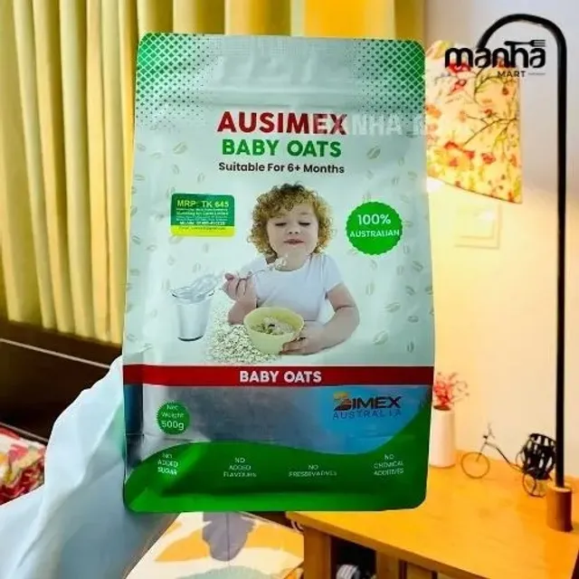 AUSIMEX Baby Oats 500g 100% Australian