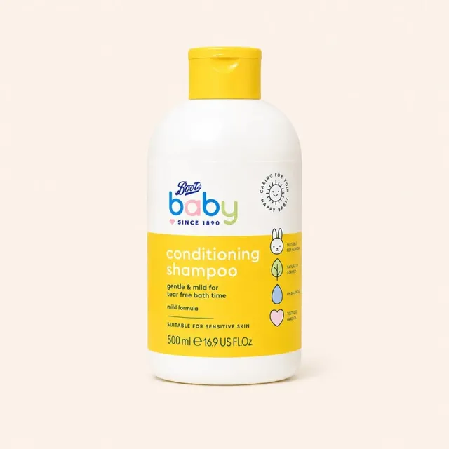 Boots Baby Conditioning Shampoo – 500ml