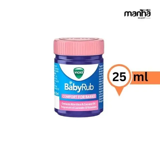Vicks BabyRub Comfort for Babies – 25ml