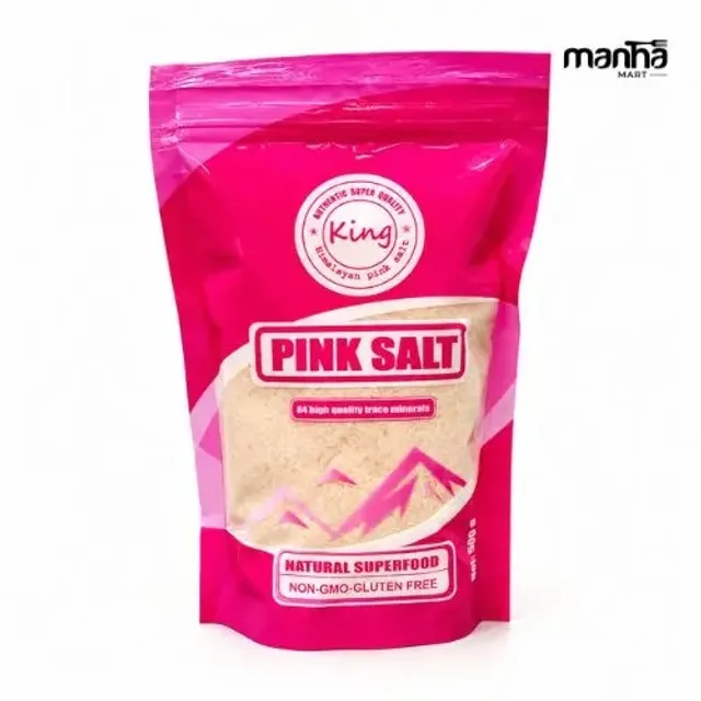 Natural Organic Pink Salt Non-Gmo-Gulten Free 500g